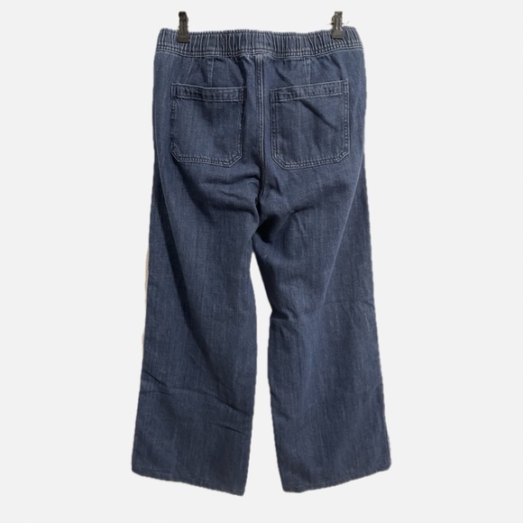 GAP Dark Blue Denim Elastic Waist Jeans. - Picture 3 of 6